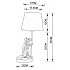 Настольная лампа Arte Lamp Gustav A4420LT-1GO