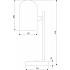 Интерьерная настольная лампа Bambola 01164/1 латунь