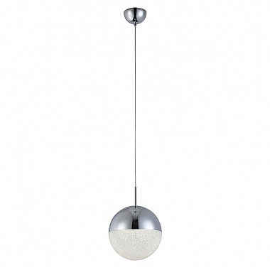 Подвесной светодиодный светильник Crystal Lux Pio SP1 D150 Chrome