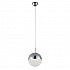 Подвесной светодиодный светильник Crystal Lux Pio SP1 D150 Chrome