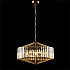 Подвесной светильник Crystal Lux Fiesta SP5 Brass/Transparente