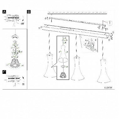 Подвесной светильник Musero 93793