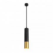 Подвесной светильник Elektrostandard DLN108 GU10 черный/золото 4690389148651