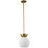 Подвесной светильник Mono P6079-1 GD+WH