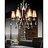 Подвесной светильник Glamour LDP 66247-8 BR+CHR