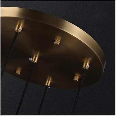 Подвесной светильник Celestial MT8848-5H brass