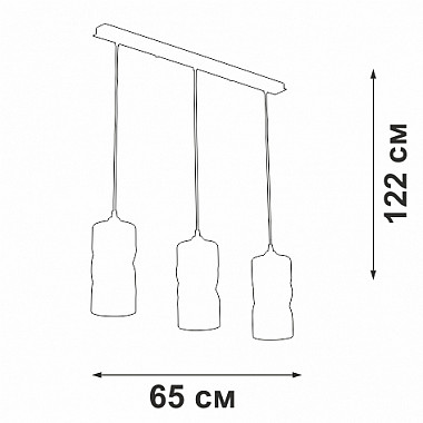 Подвесной светильник V4853-9/3S