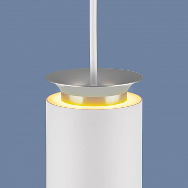 Подвесной светодиодный светильник Elektrostandard DLS021 9+4W 4200К белый матовый/серебро 4690389144288