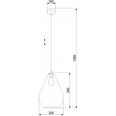 Подвесной светильник Fuente 2326 Fuente