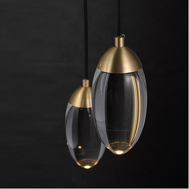 Подвесной светильник Celestial MT8848-5H brass