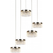 Подвесной светильник Diamond cut MD21020075-5A satin nickel