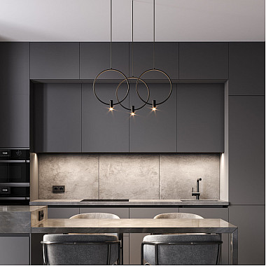 Подвесной светильник Layla 50257/3 LED черный