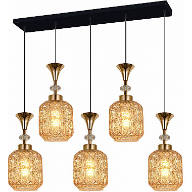 Подвесной светильник 02003-0.9-05L AMBER