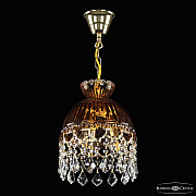 Подвесной светильник 5478 5478/22 G Amber/M-1G Leafs