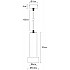 Подвесной светильник Ran A3147SP-1PB