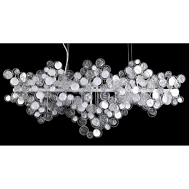 Подвесной светильник Crystal Lux Deseo SP15 L1400 Silver