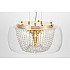 Подвесной светильник Lumina Deco Disposa LDP 7018-500 PR+F.GD