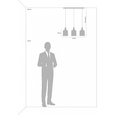 Подвесной светильник Delta FR9001PL-03GB