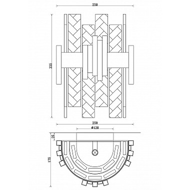 Настенный светильник Moderli Stasy V9011-2W