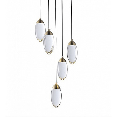 Подвесной светильник Celestial MT8848-5H brass