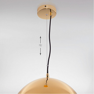 Подвесной светильник Cupola 50147/3 золото