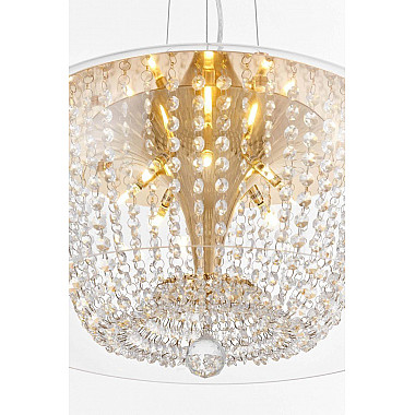Подвесной светильник Lumina Deco Disposa LDP 7018-500 PR+F.GD