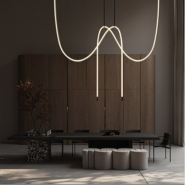 Подвесной светильник Thread 10388C Black