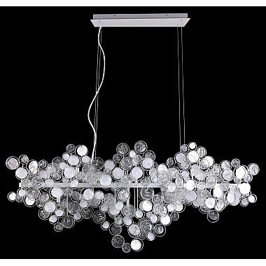 Подвесной светильник Crystal Lux Deseo SP15 L1400 Silver