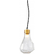 Подвесной светильник KR1197 KR1197P-1 brass/clear