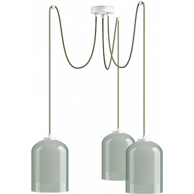 Подвесной светильник PND.115.03.17.023.WH-S.26.GC-S.27.WH