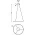 Подвесной светильник Void 10254/1LED Silver APP