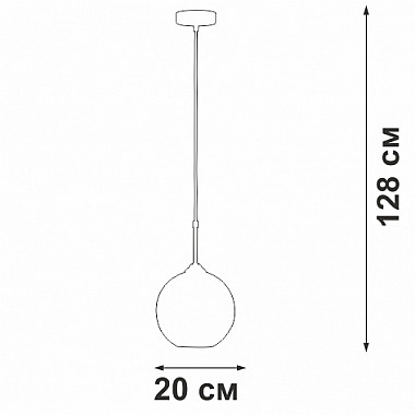 Подвесной светильник V2987-1/1S