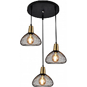 Подвесной светильник 03204-3.9-03 BK+COPPER