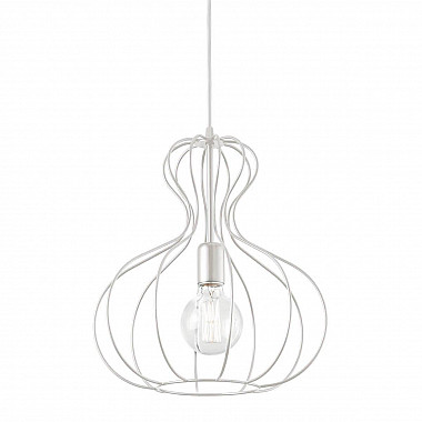 Подвесной светильник Ideal Lux Ampolla-1 SP1 Bianco 194295