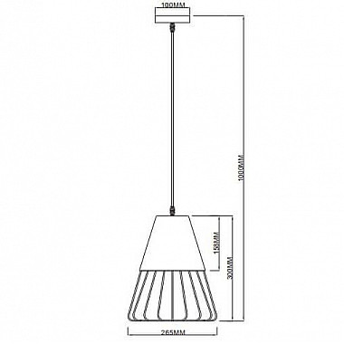 Подвесной светильник Rivoli Kasimira 5050-201 Б0047529