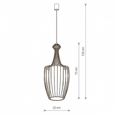 Подвесной светильник Nowodvorski Luksor Plus 8848