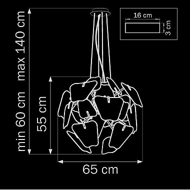 Подвесной светильник Lightstar Planaria 808010