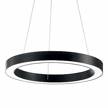 Подвесной светодиодный светильник Ideal Lux Oracle D60 Round Nero 222103