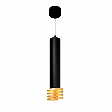 Подвесной светильник Elektrostandard DLN103 GU10 черный/золото 4690389148811