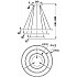 Подвесной светильник Rim MOD058PL-L100W3K