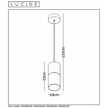 Подвесной светильник Zino 74410/01/02