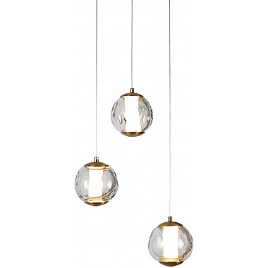 Подвесной светильник OD2437 OD2437-3 gold/clear