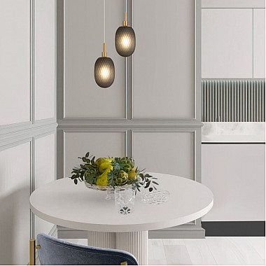 Подвесной светильник Pineapple 50266/1 дымчатый