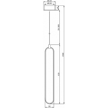 Подвесной светильник Chain MOD017PL-L13G