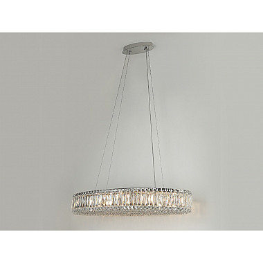 Подвесной светильник 8450 8458/S chrome