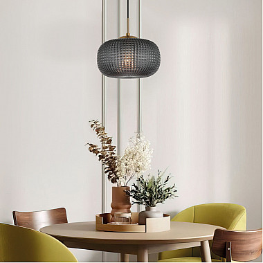 Подвесной светильник Gem 50262/1 темно-серый