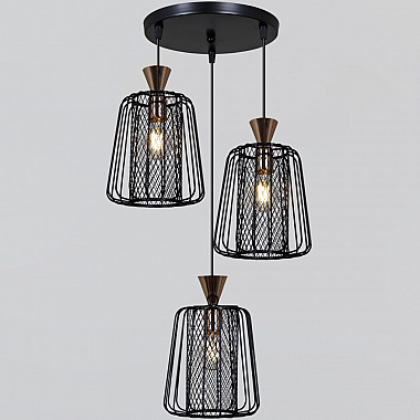 Подвесной светильник 02201-0.9-03 BK