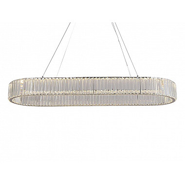 Подвесной светодиодный светильник Newport 8445/120 oval chrome М0065053
