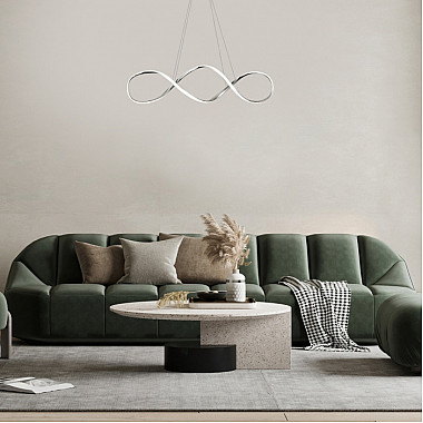 Подвесной светильник Knot 10236/1LED Chrome