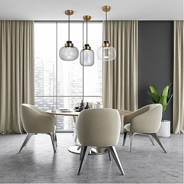 Подвесной светильник Jeffry 50240/1 LED прозрачный
